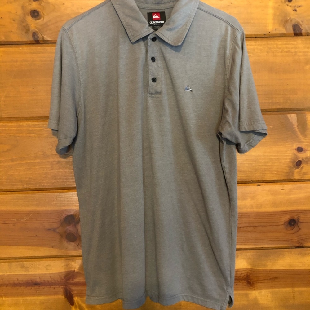 Grey quicksilver polo